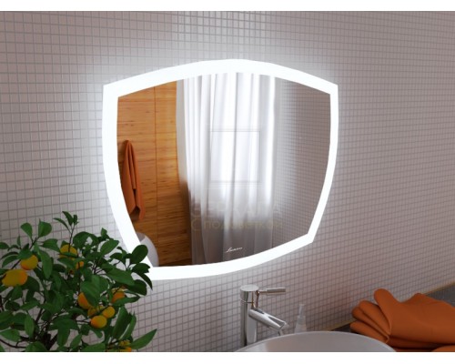 Зеркало с подсветкой для ванной комнаты Асти