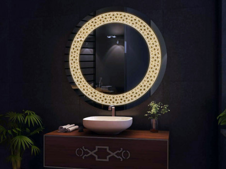 Зеркало с подсветкой для ванной комнаты Альта