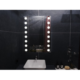 Зеркало для ванной с подсветкой Бьюти 100х200 см